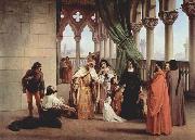 Francesco Hayez The Parting of the Two Foscari oil